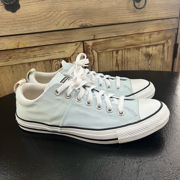 Converse CTAS Madison Ox Blue Floral Sneakers Unisex W11 M9. - Picture 2 of 9